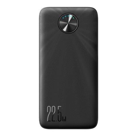 Powerbank 10000mAh USB-C USB-A 22.5W SCP QC PD - czarny Powerbank 10000mAh USB-C USB-A 22.5W SCP QC PD - czarny