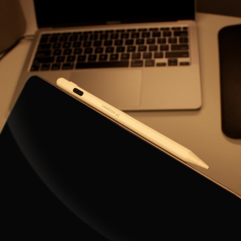 Rysik aktywny Stylus uniwersalny do Android i iOS USB-C - biały Rysik aktywny Stylus uniwersalny do Android i iOS USB-C - biały