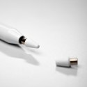 Rysik aktywny Stylus uniwersalny do Android i iOS USB-C - biały
