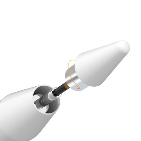 Rysik aktywny Stylus uniwersalny do Android i iOS USB-C - biały Rysik aktywny Stylus uniwersalny do Android i iOS USB-C - biały