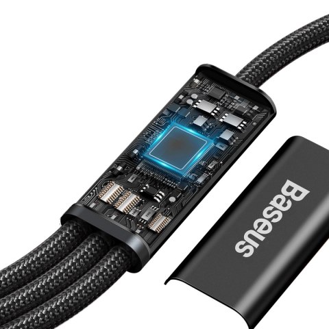 3w1 Kabel przewód USB-C - USB-C / iPhone Lightning / microUSB 20W PD 1.5m - czarny 3w1 Kabel przewód USB-C - USB-C / iPhone Lightning / microUSB 20W PD 1.5m - czarny