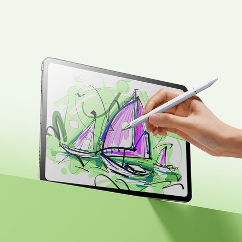 3w1 Rysik pasywny stylus Smooth Writing III - wersja magnetyczna - biały 3w1 Rysik pasywny stylus Smooth Writing III - wersja magnetyczna - biały