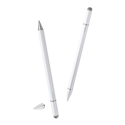 3w1 Rysik pasywny stylus Smooth Writing III - wersja niemagnetyczna - biały 3w1 Rysik pasywny stylus Smooth Writing III - wersja niemagnetyczna - biały