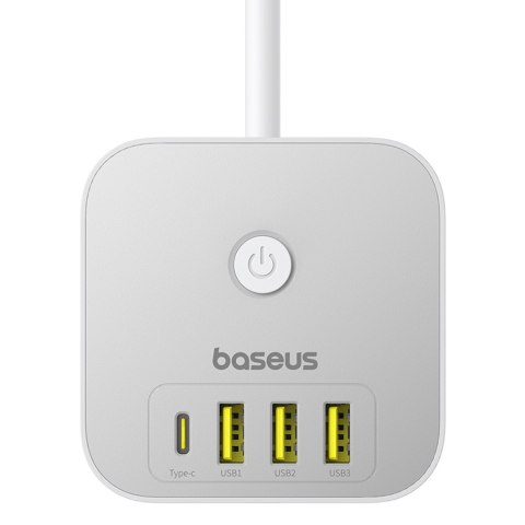 7w1 Listwa zasilająca KOSTKA PowerCombo 3x AC / 3x USB-A / 1x USB-C 20W 1.5 m - biała 7w1 Listwa zasilająca KOSTKA PowerCombo 3x AC / 3x USB-A / 1x USB-C 20W 1.5 m - biała
