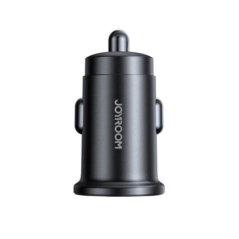 Ładowarka samochodowa Mini 15W USB-A USB-C - czarna Ładowarka samochodowa Mini 15W USB-A USB-C - czarna