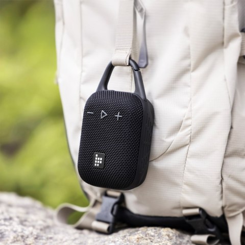 Mały turystyczny głośnik bezprzewodowy Mirtune H1 Bluetooth 8W - czarny Mały turystyczny głośnik bezprzewodowy Mirtune H1 Bluetooth 8W - czarny