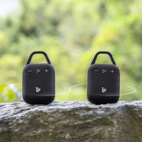 Mały turystyczny głośnik bezprzewodowy Mirtune H1 Bluetooth 8W - czarny Mały turystyczny głośnik bezprzewodowy Mirtune H1 Bluetooth 8W - czarny