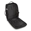 Plecak torba Premium na laptopa 15.6'' z paskiem USB 42x8x28cm - czarny