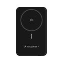 Powerbank magnetyczny Qi2 10000mAh z podstawką USB-A USB-C 22.5W PD - czarny