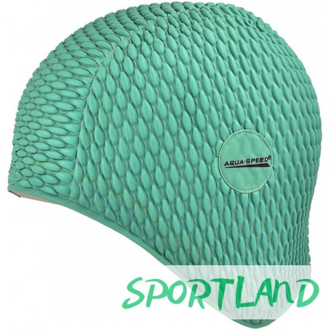 Czepek pływacki Aqua-Speed lateksowy Bombastic 04 zielony N/A Czepek pływacki Aqua-Speed lateksowy Bombastic 04 zielony N/A