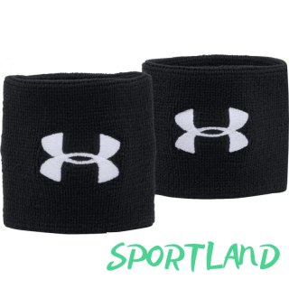 Frotki, opaski na nadgarstek Under Armour Performance Wristband 7,5 cm 1276991-001 N/A