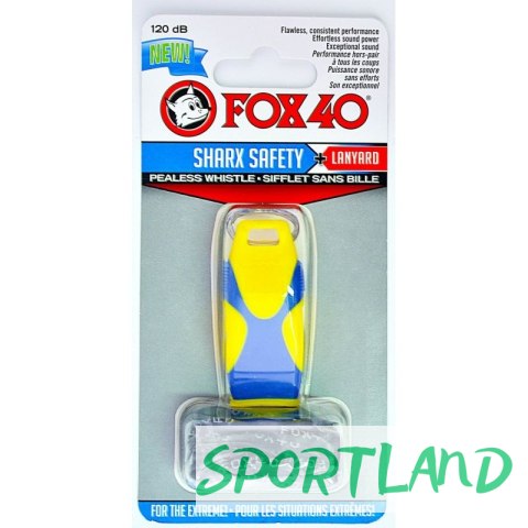 Gwizdek FOX40 Sharx Safety + sznurek 8703-2208 N/A Gwizdek FOX40 Sharx Safety + sznurek 8703-2208 N/A