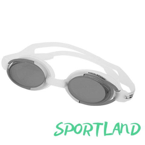 Okulary pływackie Aqua-Speed Malibu biało-czarne N/A Okulary pływackie Aqua-Speed Malibu biało-czarne N/A