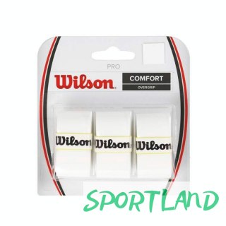 Owijki Wilson Pro Overgrip 3 szt białe N/A