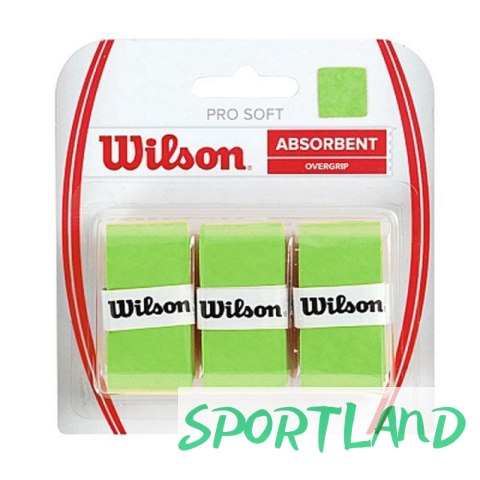 Owijki Wilson Pro Soft Overgrip 3szt WRZ4040LI N/A Owijki Wilson Pro Soft Overgrip 3szt WRZ4040LI N/A