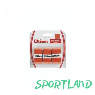 Owijki Wilson Pro Soft Overgrip 3szt WRZ4040OR N/A