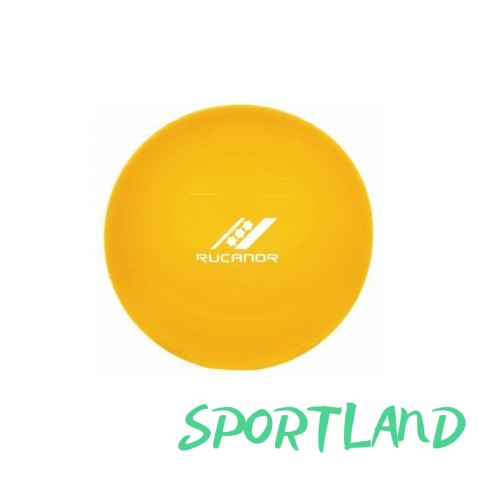 Piłka gimnastyczna Rucanor Gym Ball 45cm żółta + pompka N/A