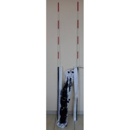 Siatka do siatkówki profesjonalna NETEX 9,5 x 1m z antenkami czarna N/A