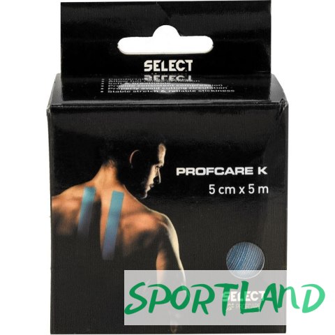 Taśma Select ProfCare K-Tape 5cm x 5m niebieska N/A Taśma Select ProfCare K-Tape 5cm x 5m niebieska N/A