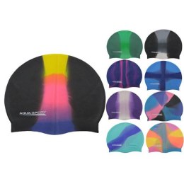 Czepek pływacki Aqua-Speed silikon multi BUNT senior