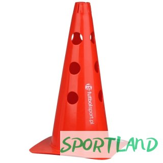 Pachołek z otworami 37,5 cm czerwony 37,5 cm