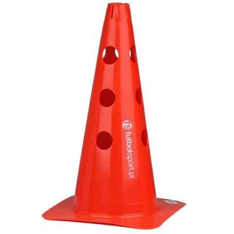 Pachołek z otworami 37,5 cm czerwony 37,5 cm Pachołek z otworami 37,5 cm czerwony 37,5 cm