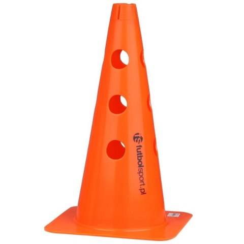 Pachołek z otworami 37,5 cm pomarańczowy 37,5 cm Pachołek z otworami 37,5 cm pomarańczowy 37,5 cm