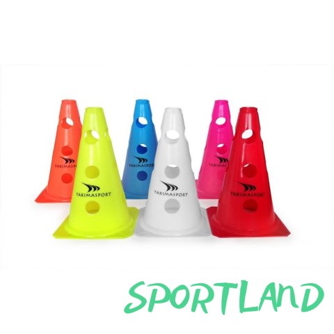 Pachołki treningowe Yakimasport z otworami 100042 N/A Pachołki treningowe Yakimasport z otworami 100042 N/A