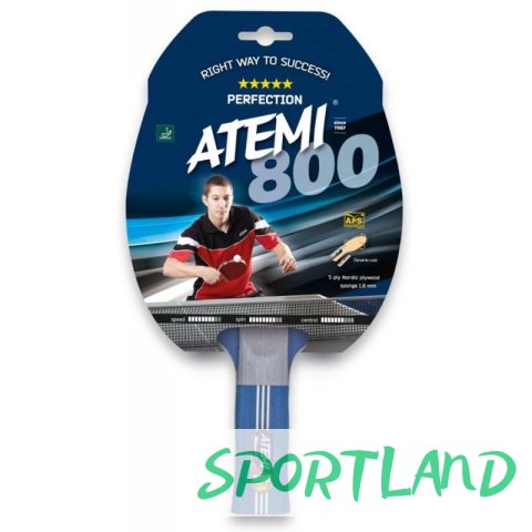Rakietka do tenisa stołowego Atemi 800 S214581 N/A Rakietka do tenisa stołowego Atemi 800 S214581 N/A