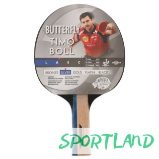 Rakietka do tenisa stołowego Butterfly Timo Boll Silver 85015 AN- anatomiczny