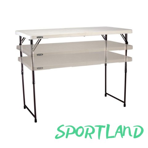 Stół składany w pół 122 cm o regulowanej wysokości 4428 N/A
