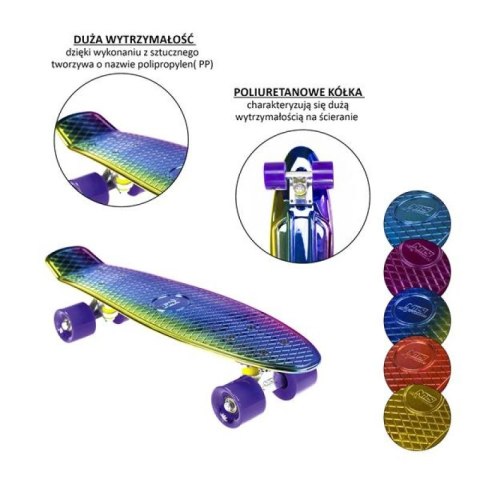Deskorolka Nils Extreme ELECTROSTYLE PENNYBOARD PNB01 RAINBOW N/A Deskorolka Nils Extreme ELECTROSTYLE PENNYBOARD PNB01 RAINBOW N/A