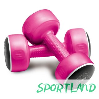 Hantle Body Sculpture SMART 2x1,5 kg BW 108 różowe N/A
