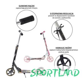 Hulajnoga Nils Extreme HA205D BLACK PU 205MM N/A