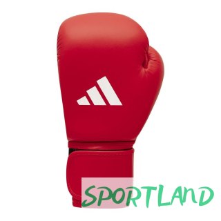 Rękawice bokserskie turniejowe adidas z atestem IBA czerwone 12 oz