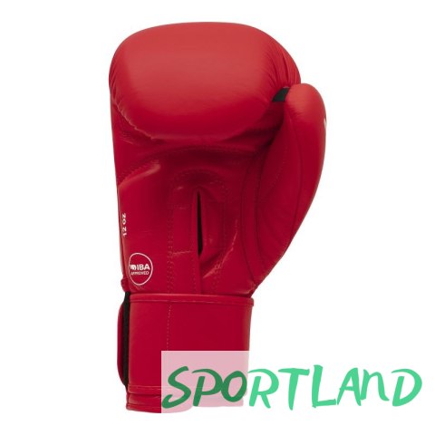 Rękawice bokserskie turniejowe adidas z atestem IBA czerwone 12 oz Rękawice bokserskie turniejowe adidas z atestem IBA czerwone 12 oz