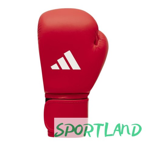 Rękawice bokserskie turniejowe adidas z atestem IBA czerwone 12 oz Rękawice bokserskie turniejowe adidas z atestem IBA czerwone 12 oz