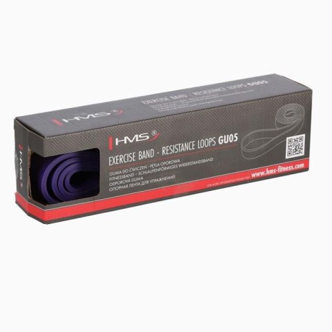 Guma do ćwiczeń HMS PURPLE GU05 32x4,5x2080 mm N/A Guma do ćwiczeń HMS PURPLE GU05 32x4,5x2080 mm N/A