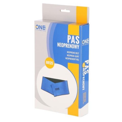 Pas neoprenowy One Fitness BR125 N/A Pas neoprenowy One Fitness BR125 N/A