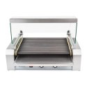 Grill rolkowy z szybą Roller grill z rolkami z teflonu 11T