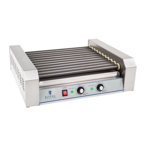Grill rolkowy z szybą Roller grill z rolkami z teflonu 11T Grill rolkowy z szybą Roller grill z rolkami z teflonu 11T