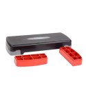 Step do aerobiku HMS AS003 black/gray/red N/A