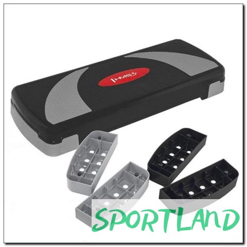 Step do aerobiku HMS AS004 black/gray N/A Step do aerobiku HMS AS004 black/gray N/A