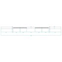 Gryf olimpijski HMS LOCK JAW BLACK 183 cm GO320 N/A