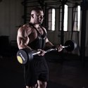 Sztanga/Gryf stały łamany Gumowany GSL-40 40 KG HMS N/A