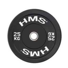 Talerz olimpijski HMS BLACK BUMPER 25 kg BBR25 N/A