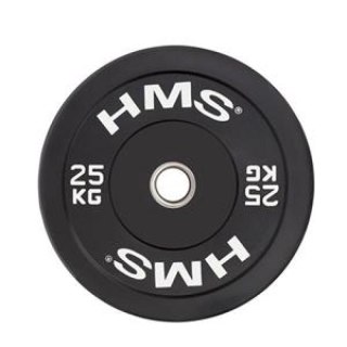 Talerz olimpijski HMS BLACK BUMPER 25 kg BBR25 N/A