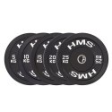 Talerz olimpijski HMS BLACK BUMPER 25 kg BBR25 N/A