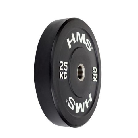 Talerz olimpijski HMS BLACK BUMPER 25 kg BBR25 N/A Talerz olimpijski HMS BLACK BUMPER 25 kg BBR25 N/A