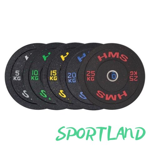 Talerz olimpijski HMS BUMPER GREEN 10 kg HTBR10 N/A Talerz olimpijski HMS BUMPER GREEN 10 kg HTBR10 N/A